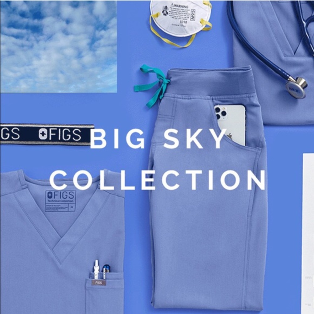Big Sky Blue Rafaela Top